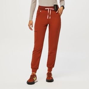 High Waisted Zamora Jogger Scrub Pants